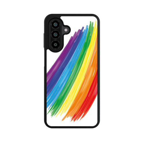 Samsung Galaxy A18 5G Base Case Rainbow Paint Brush