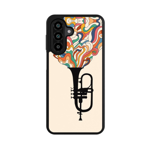 Samsung Galaxy A18 5G Base Case Flügelhorn Jazz bunt