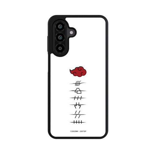 Samsung Galaxy A18 5G Base Case Akatsuki Mitgliedersymbole Weiß