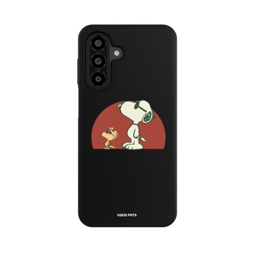 Samsung Galaxy A18 5G Base Case Snoopy Woodstock Far Out transparent