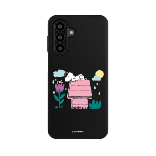 Samsung Galaxy A18 5G Base Case Snoopy Hundehütte Frühling transparent