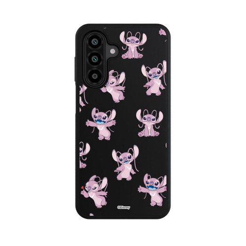 Samsung Galaxy A18 5G Base Case Angel Faces Pattern Transparent