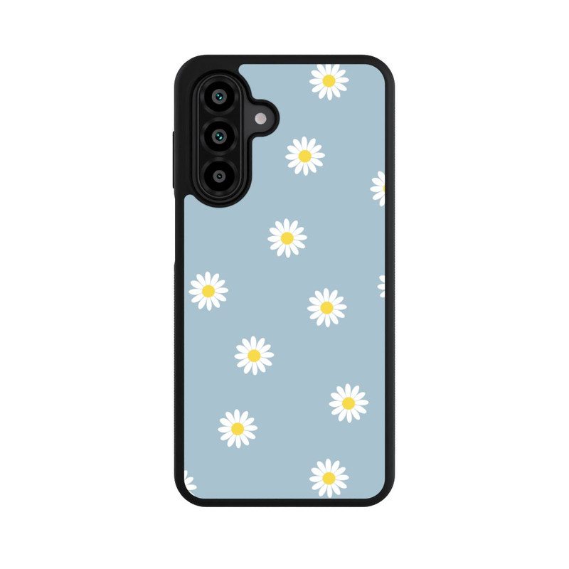 Galaxy A18 5G Base Case Gänseblümchen Muster Blau