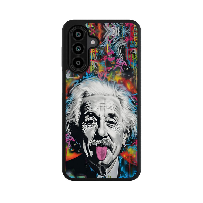 Galaxy A18 5G Base Case Physiker Bunte Zunge Raus