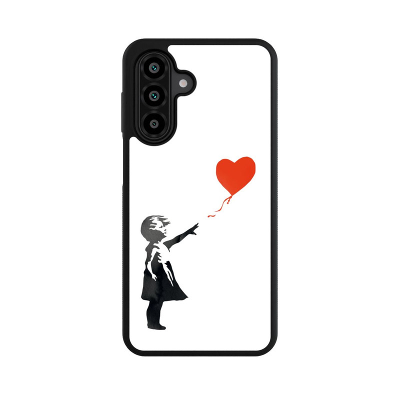 Galaxy A18 5G Base Case Girl With Red Balloon
