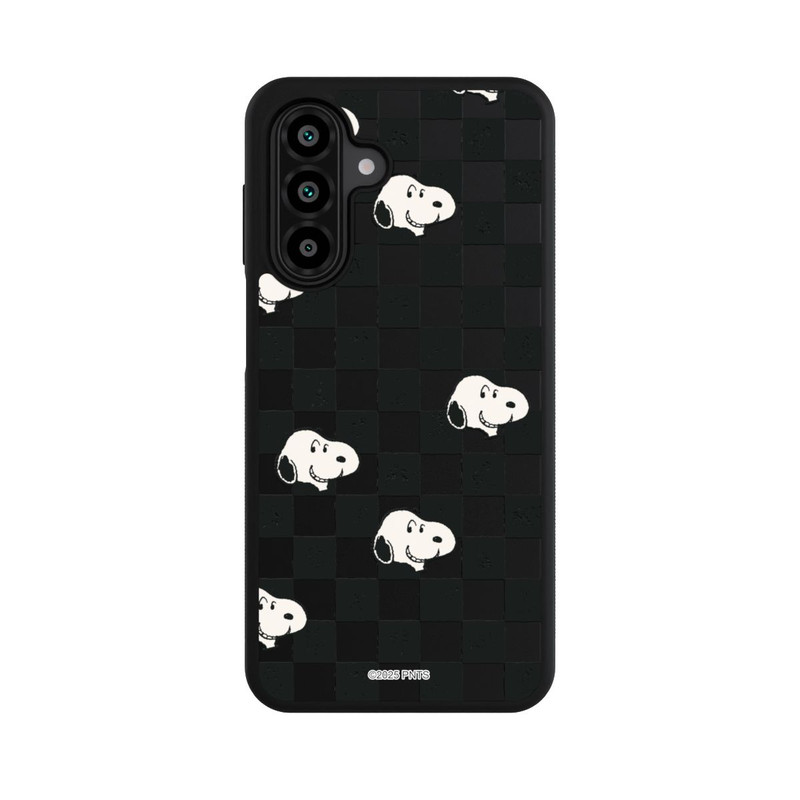 Galaxy A18 5G Base Case Snoopy Checked Pattern