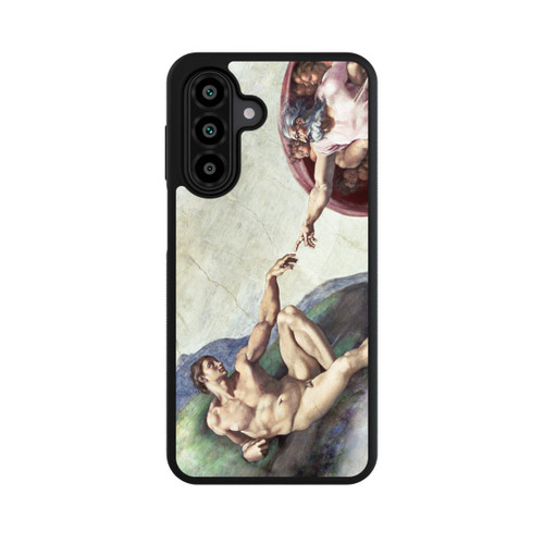 Samsung Galaxy A18 5G Base Case Michelangelo Buonarroti Erschaffung von Adam