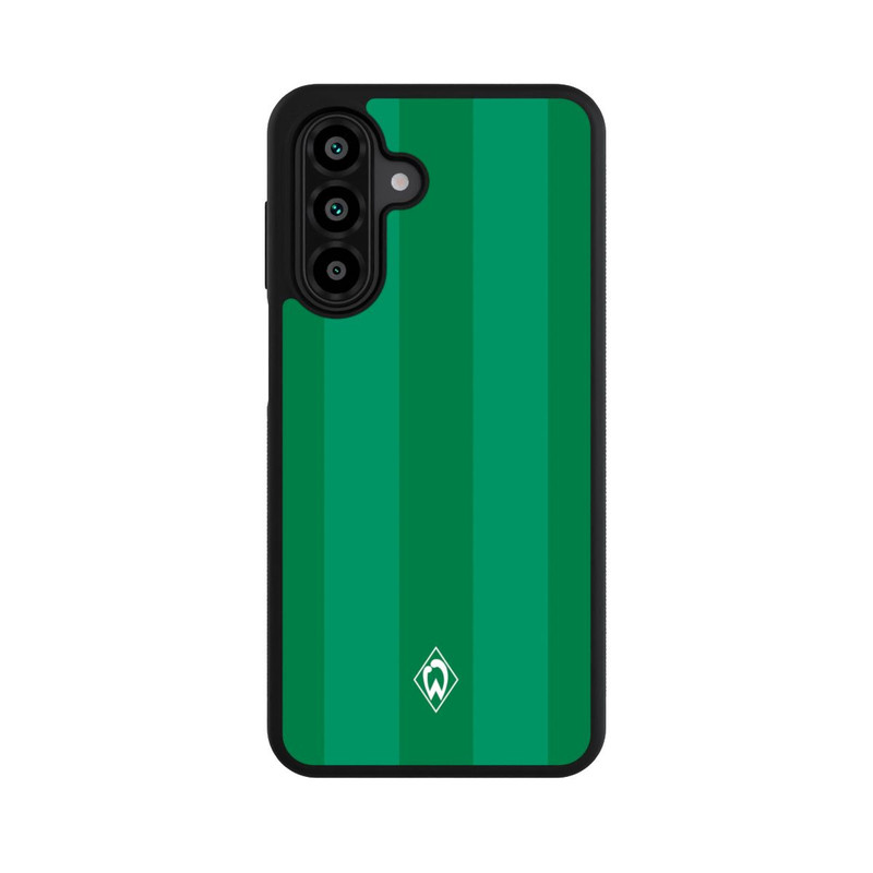 Galaxy A18 5G Base Case Werder Bremen Grün gestreift