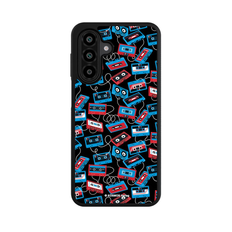 Galaxy A18 5G Base Case Drei Fragezeichen B-Seite Muster