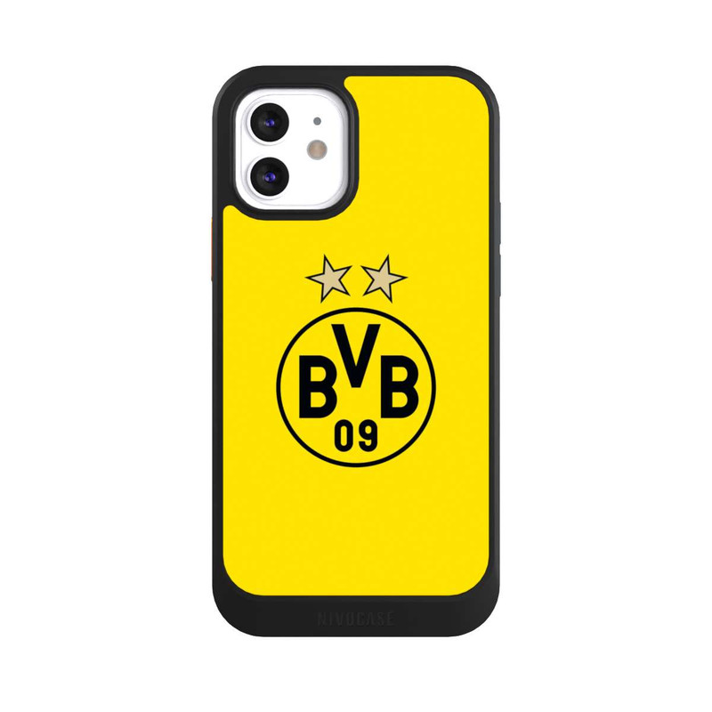 iPhone 12 NIVOcore BVB Gelb / Sterne
