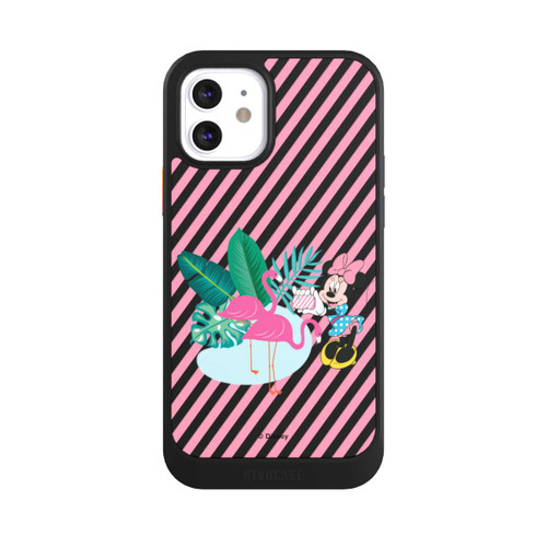 Apple iPhone 12 NIVOcore Minnie Flamingo Transparent
