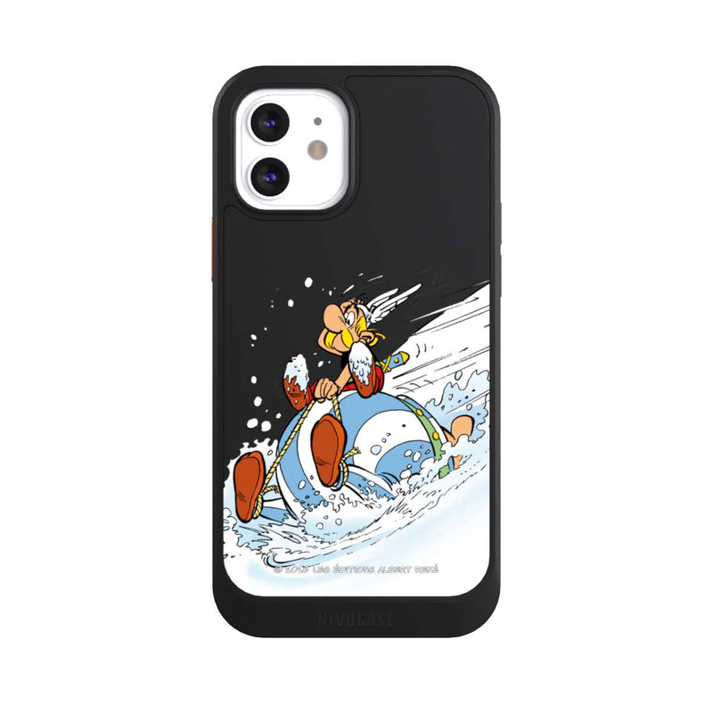 iPhone 12 NIVOcore Astérix & Obélix Luge Transparent