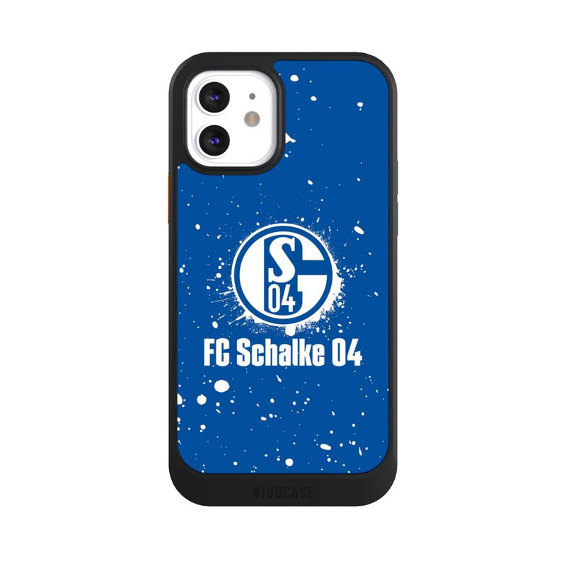 iPhone 12 NIVOcore Schalke 04 - Spraylogo
