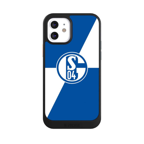 Apple iPhone 12 NIVOcore Schalke 04 - Rauten