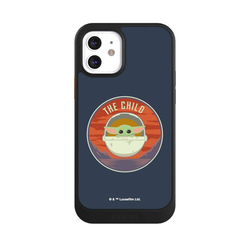 iPhone 12 NIVOcore The Child Badge Blue