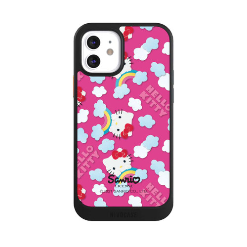 Apple iPhone 12 NIVOcore Hello Kitty Regenbogenmuster