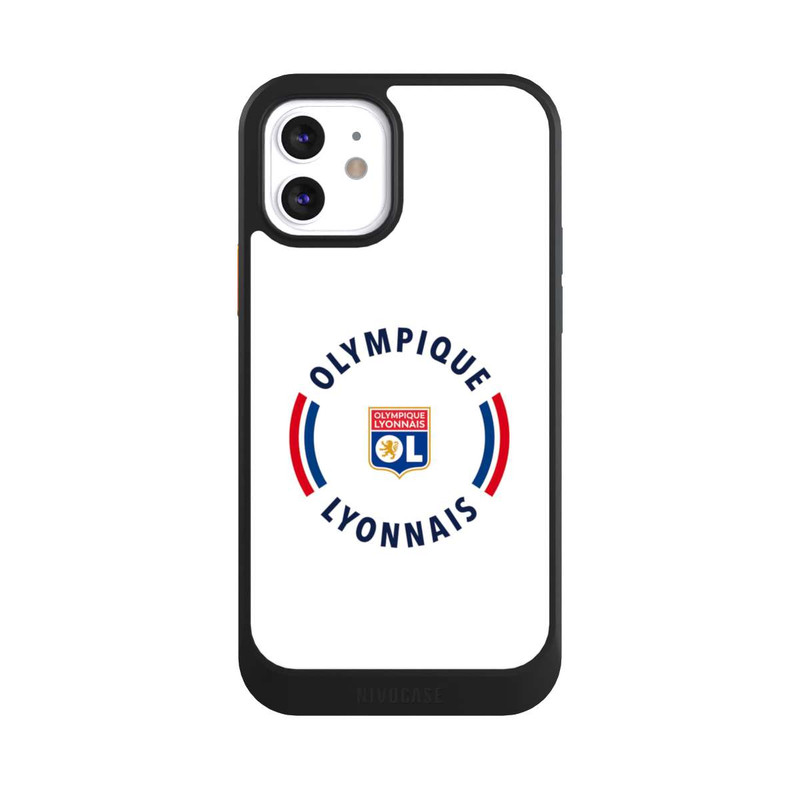 iPhone 12 NIVOcore OL Logo Blanc