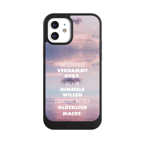 Apple iPhone 12 NIVOcore Das Leben Ist So Verdammt Kurz