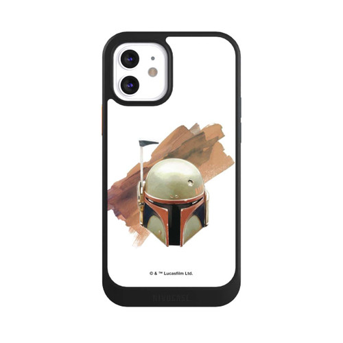 Apple iPhone 12 NIVOcore Boba Fett Helmet White
