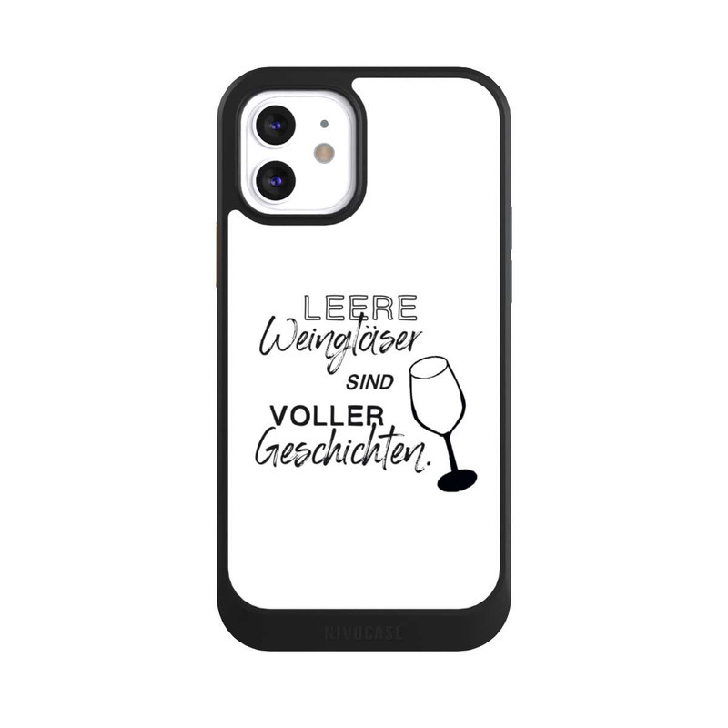 iPhone 12 NIVOcore Leere Weingläser