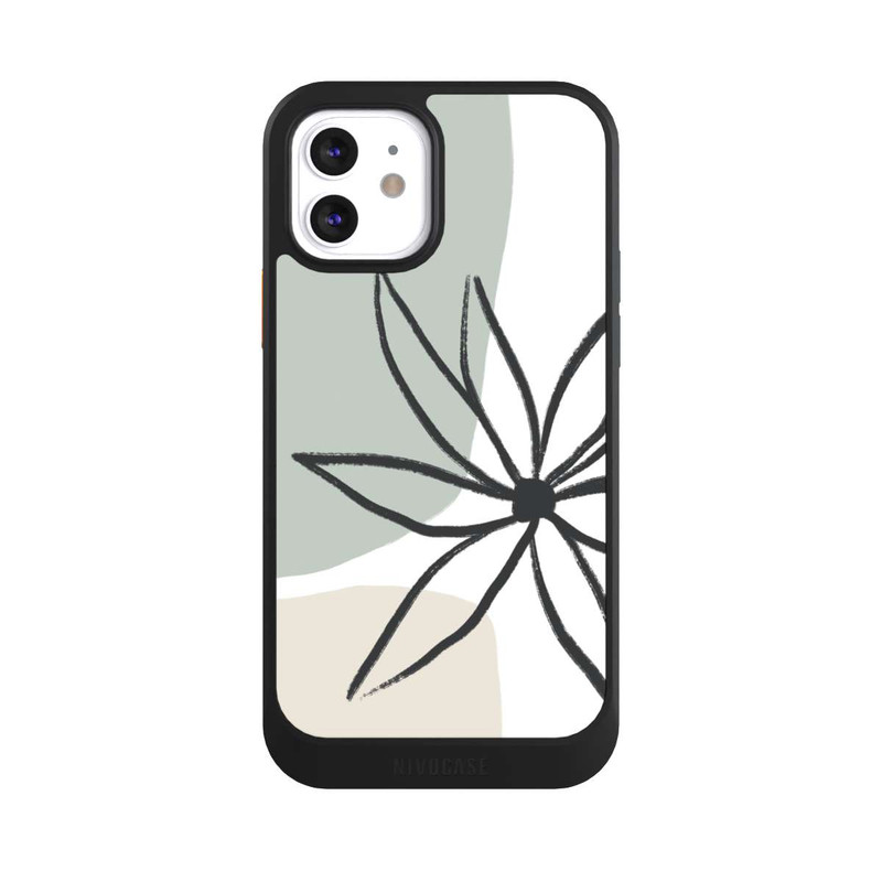 iPhone 12 NIVOcore Blume Minze und Sahne