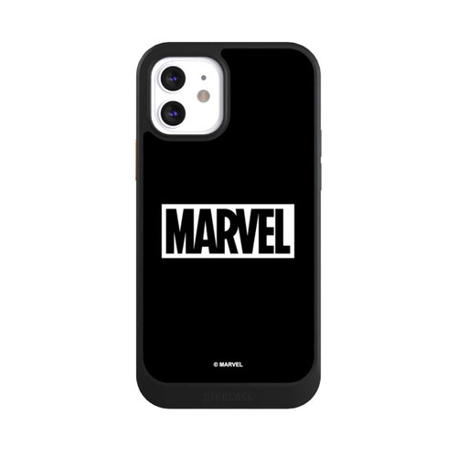 Apple iPhone 12 NIVOcore Marvel Logo Black
