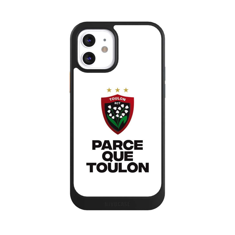 iPhone 12 NIVOcore Parce Que Toulon Blanc