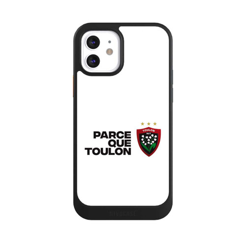 Apple iPhone 12 NIVOcore RC Toulonnais PQT Blanc