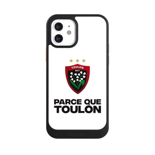 Apple iPhone 12 NIVOcore RC Toulonnais Blanc