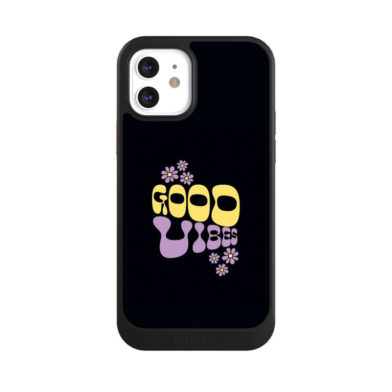 iPhone 12 NIVOcore Bonnes vibrations groovy