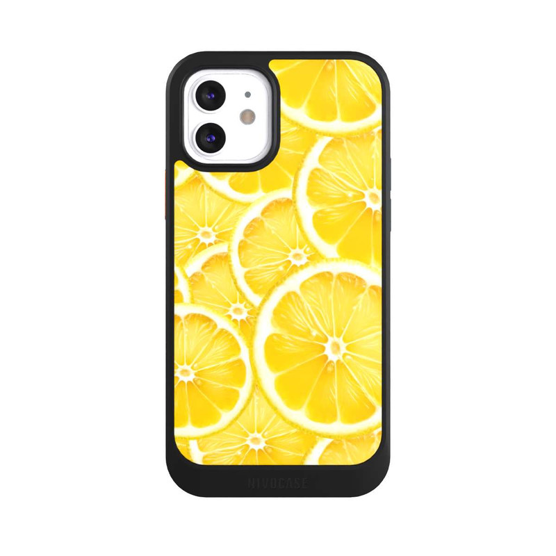 iPhone 12 NIVOcore Motif citron