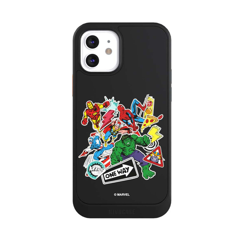 iPhone 12 NIVOcore Capitan American Shield Transparent