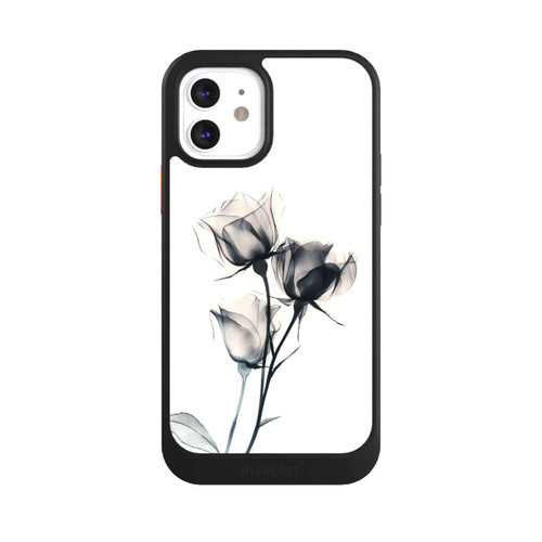 Apple iPhone 12 NIVOcore Schwarze Blume