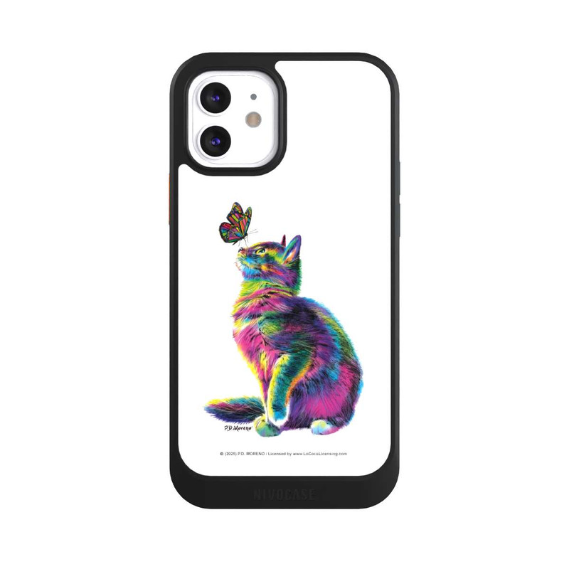 iPhone 12 NIVOcore Katze verspielt