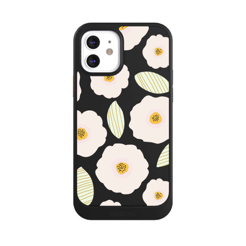 Apple iPhone 12 NIVOcore Simple Pastell Flowers Light Transparent