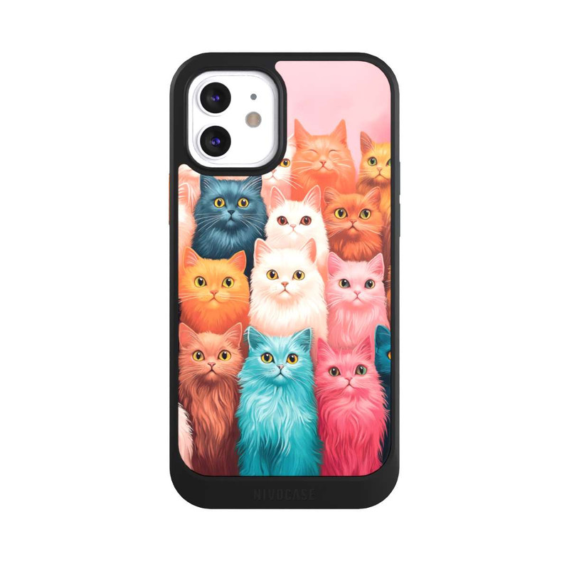 iPhone 12 NIVOcore Cats Looking