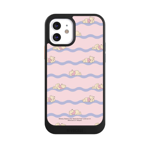 Apple iPhone 12 NIVOcore Winnie the Pooh Pink Waves