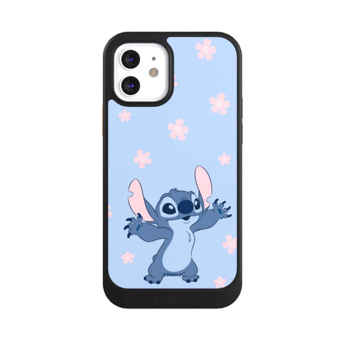 Apple iPhone 12 NIVOcore Stitch Pastel Flowers Blue