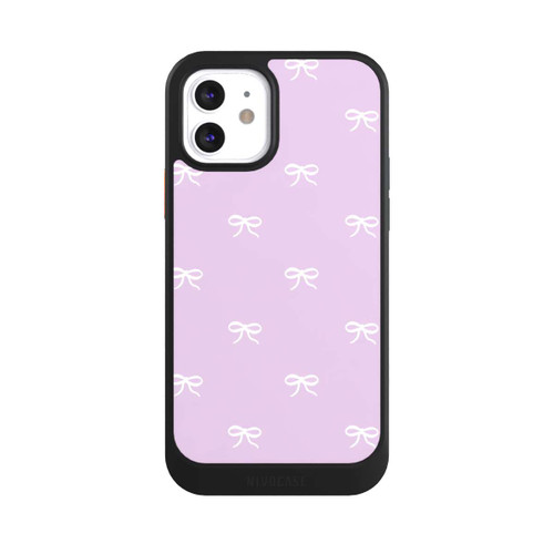 Apple iPhone 12 NIVOcore Bow Pattern Lilac