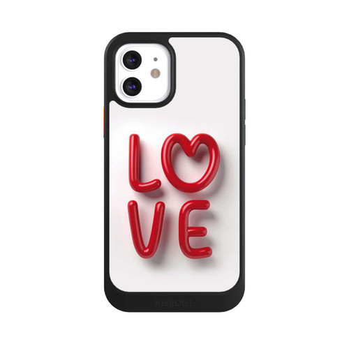 Apple iPhone 12 NIVOcore Love Statement Red with AI