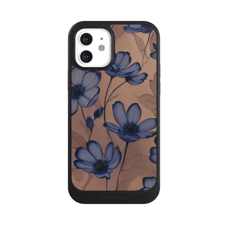 iPhone 12 NIVOcore Flowers Negativ Pattern with AI