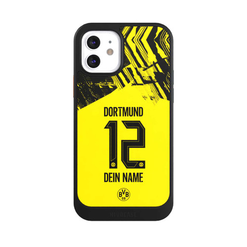 Apple iPhone 12 NIVOcore BVB Trikot Personalisierbar 25-26