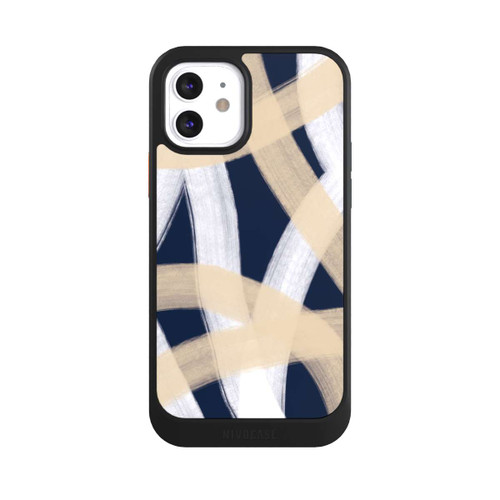 Apple iPhone 12 NIVOcore Laced Up Beije Blue
