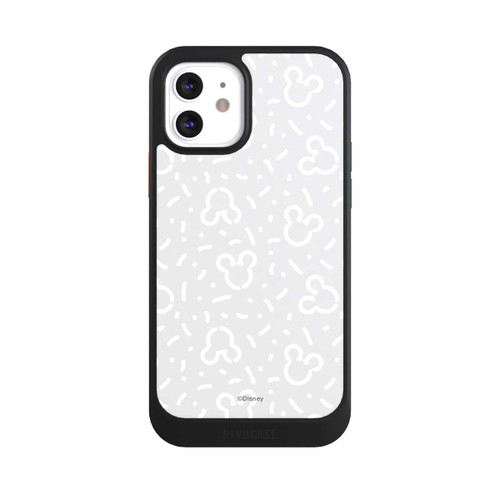 Apple iPhone 12 NIVOcore Disney Mickey Icon Pattern Grey