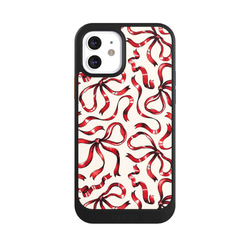 Apple iPhone 12 NIVOcore Fine Bows Red