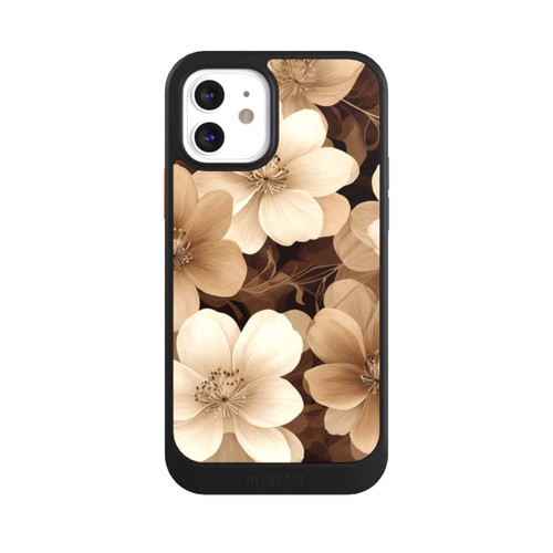 Apple iPhone 12 NIVOcore Naturfarbene Negativblumen mit KI