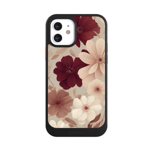 Apple iPhone 12 NIVOcore Romantische Pastellblumen mit KI