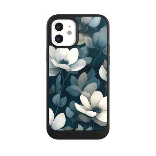 Apple iPhone 12 NIVOcore Negative Flower Petrol White with AI