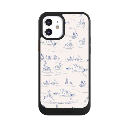 Apple iPhone 12 NIVOcore Winnie Puuh Keramik Muster Tusche