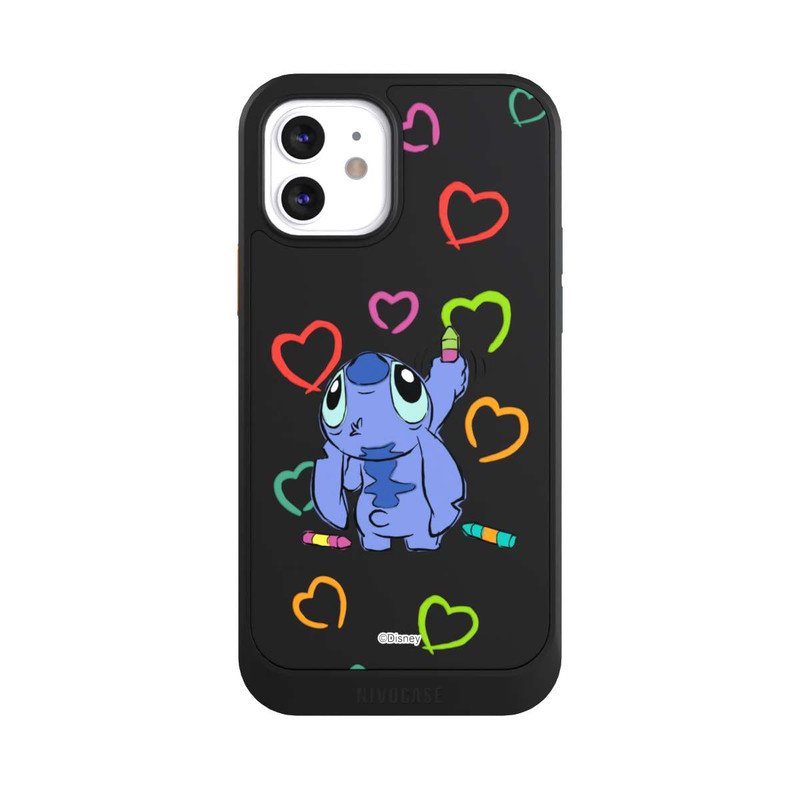 iPhone 12 NIVOcore Stitch Draws a Heart Transparent